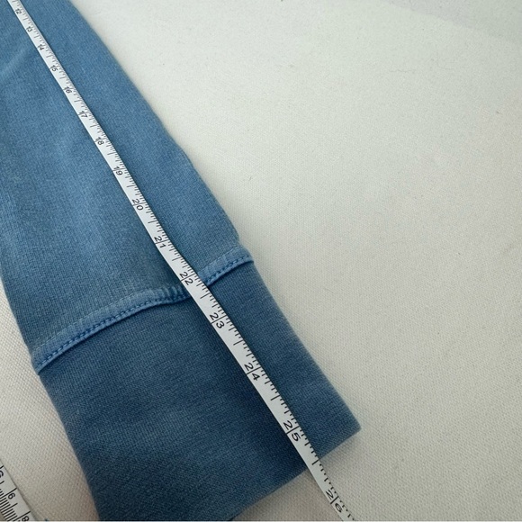 PrAna Blue French Terry Cotton Janell Hooded Jacket Women’s Size Extra Small - Picture 12 of 14